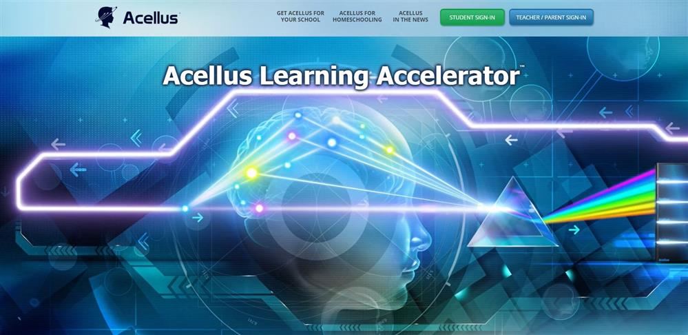 Acellus Learning FrontPage pic